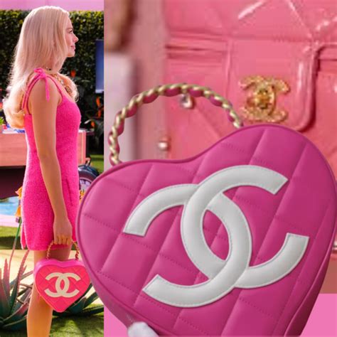 barbie chanel bag heart price|barbie movie chanel purses.